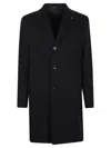 Tagliatore Bruce Coat In Black