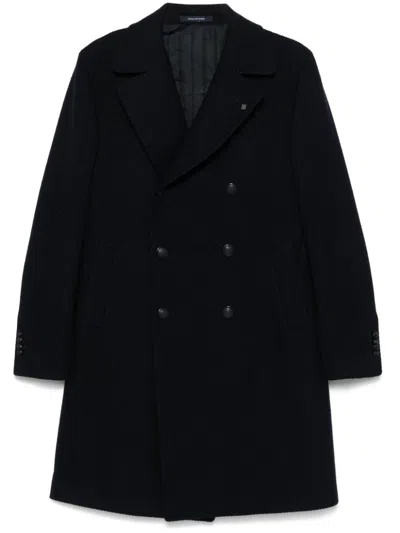 Tagliatore Bruce Coat In Blue