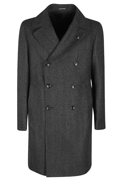 TAGLIATORE BRUCE LONG UNLINED COAT