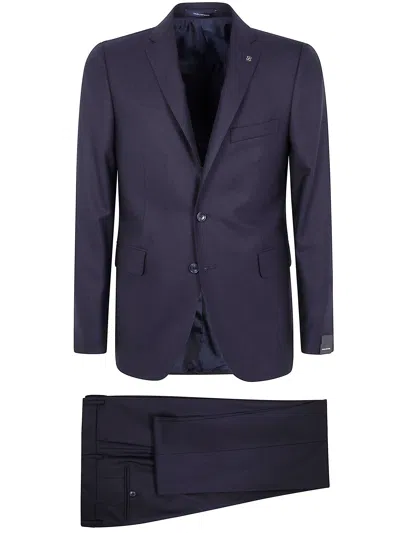 Tagliatore "bruce" Men`s Suit In Blue