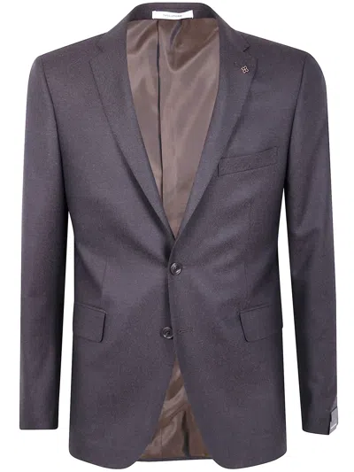 Tagliatore "bruce" Men`s Suit In Brown
