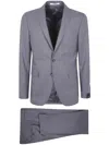 Tagliatore Wool Suit In Gray