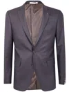Tagliatore Bruce Men`s Suit In Purple