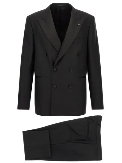 Tagliatore Bruce Pant Suit In Black