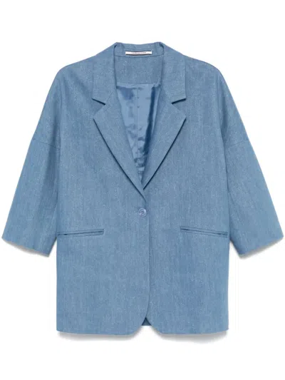 Tagliatore Bruna Blazer In Blue