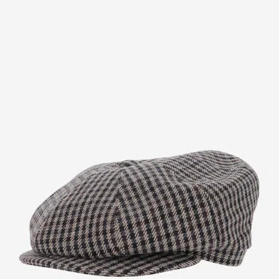 Tagliatore Buddy Flat Cap In Multi