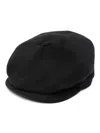 Tagliatore Buddy Wool Beret In Black