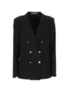 Tagliatore Button Double-breasted Jacket In Black