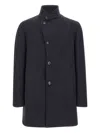 Tagliatore Button-fastening Coat In Multi