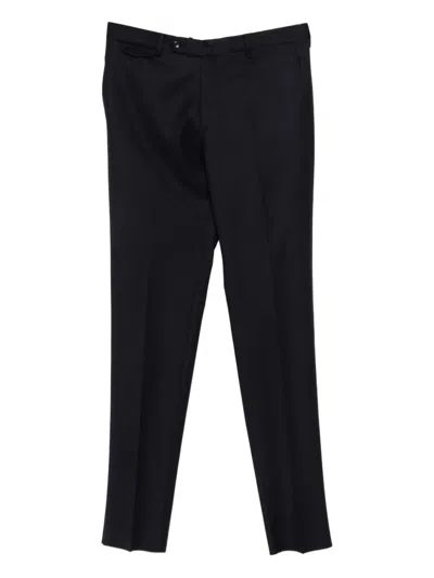 Tagliatore Button Fastening Trousers In Black