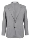 Tagliatore Button Jacket In Gray