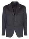 Tagliatore Button Pin Blazer In Multi