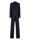 Tagliatore Button Single-breasted Suit In Blue