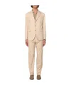 Tagliatore Button Suit In Nude