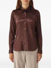 Tagliatore Buttoned Shirt In Brown