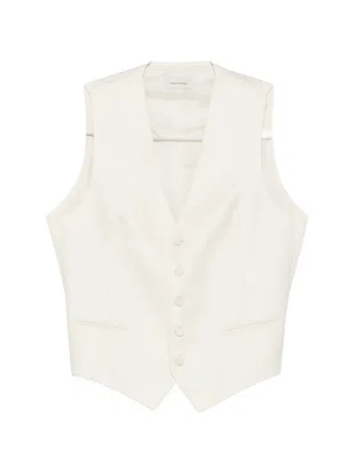 Tagliatore Buttoned Waistcoat In Neutral