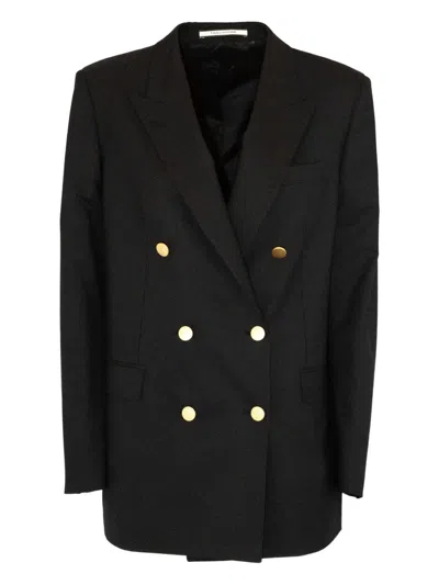 TAGLIATORE BUTTONS DOUBLE-BREASTED BLAZER