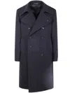 Tagliatore "c-aviator" Men`s Coat In Purple