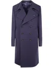 Tagliatore "c-aviator" Men`s Coat In Gray