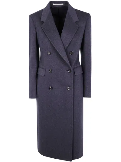 Tagliatore "c-meryl" Coat In Purple