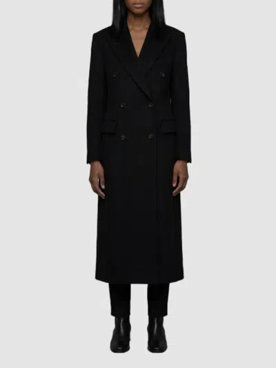 Tagliatore Caitlyn Double-breasted Coat In Black