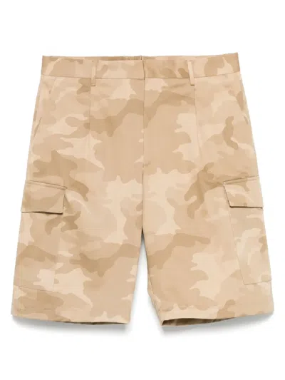 Tagliatore Camouflage-print Cargo Shorts