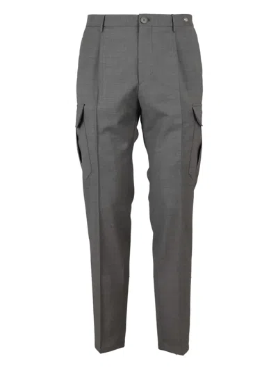 Tagliatore Cargo Trousers In Gray
