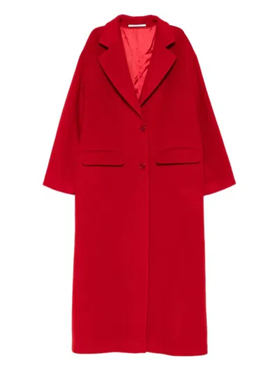 TAGLIATORE CARINE SINGLE-BREASTED WOOL COAT