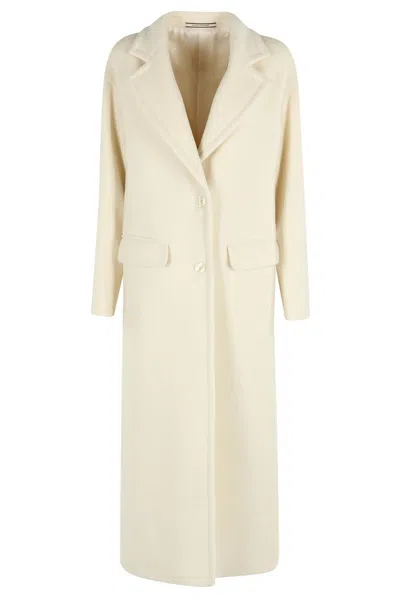 Tagliatore Carine Wool Coat In Brown