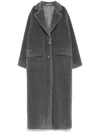 TAGLIATORE TAGLIATORE CARINE WOOL SINGLE BREASTED COAT