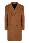 Tagliatore Arden Double-breasted Virgin Wool Coat