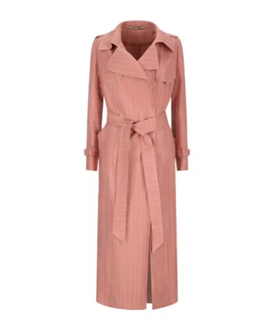 Tagliatore Carola Coat In Pink