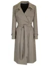 Tagliatore Coat With Houndstooth Pattern