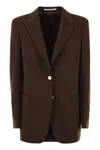 Tagliatore Tailored Cashmere Blazer With Peaked Lapels