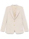 Tagliatore Cashmere Blazer In Neutrals