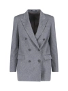 Tagliatore Jamine Double-breasted Cashmere Blazer