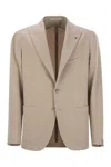 Tagliatore Men's Virgin Wool Blend Jacket In Beige