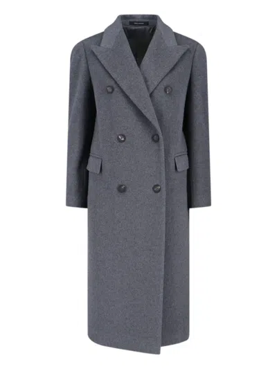 Tagliatore Cashmere Jacket For Women In Gray