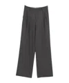 Tagliatore Casual Pants With Belt Loops In Gray