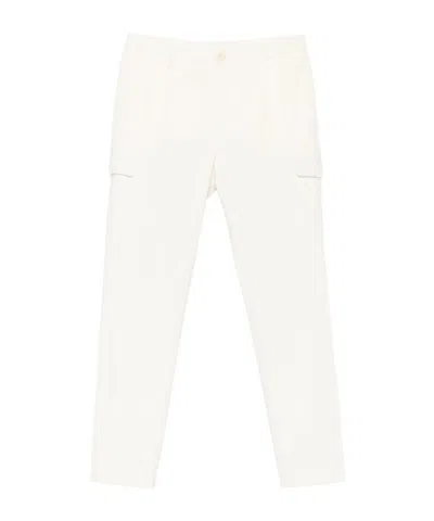Tagliatore Casual Pants With Belt Loops In Gray