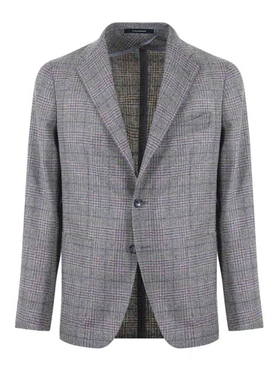 Tagliatore Jacket In Wool And Cashmere