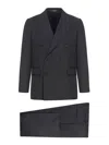 Tagliatore Wool Tailored Suit In Black