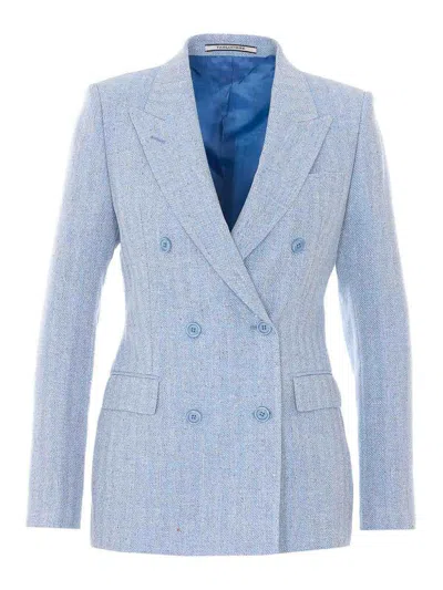 Tagliatore Light Blue J-parigi Jacket