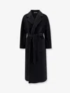 Tagliatore Charlize Wool Coat In Black