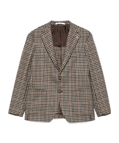 TAGLIATORE CHECK BLAZER