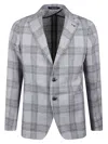 Tagliatore Checked Single-breasted Blazer