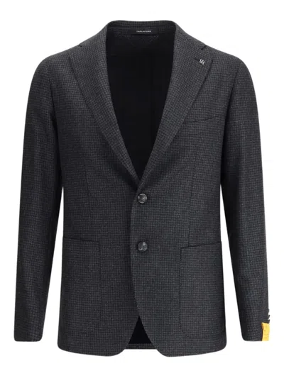 TAGLIATORE CHECK-PATTERN BLAZER