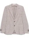 TAGLIATORE CHECK-PATTERN BLAZER