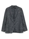 Tagliatore Checked Wool Blazer