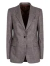 Tagliatore Single-breasted Two-button Jacket In Gray